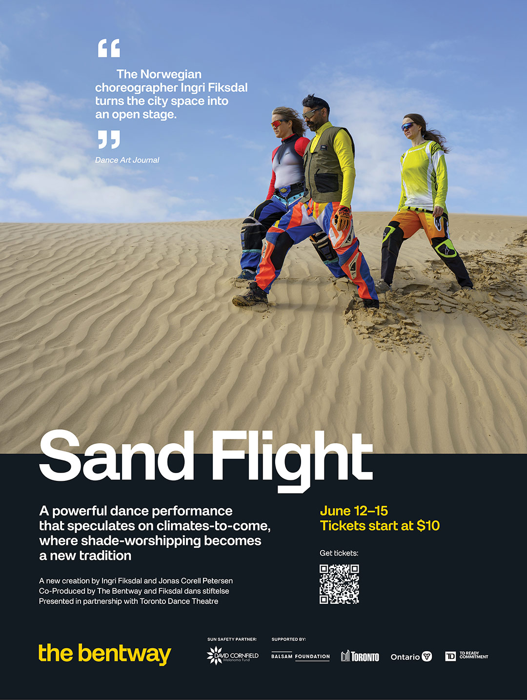 The Bentway Sun/Shade signage