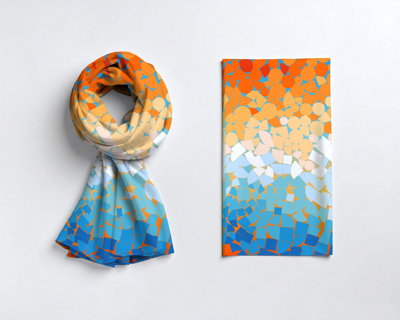 Water/Fall Festival scarf